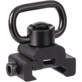 Антабка SHOTTIME быстросъёмная QD на Weaver для ремня 25мм чёрная