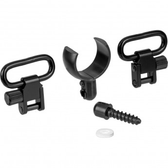 Антабки SHOTTIME быстросъёмные на приклад и на ствол 21.6-22.8мм, 25мм