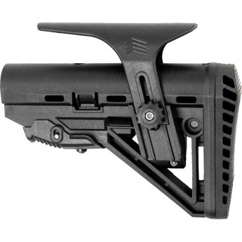 Приклад телескопический SHOTTIME MIL-SPEC 104-M с регулируемой щекой