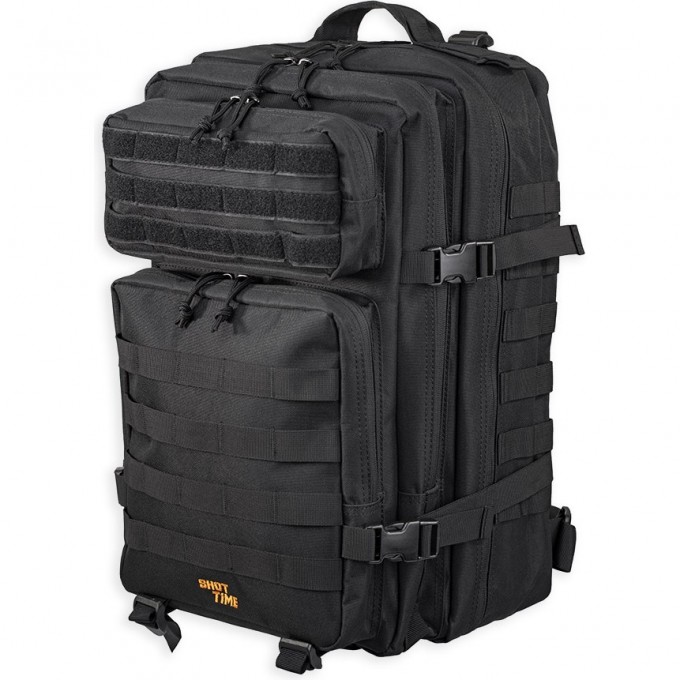 Рюкзак SHOTTIME городской/тактический Basic, 25л, полиэстер 900D, чёрный ST-BP-7013-BK Рюкзак SHOTTIME городской/тактический Basic, 25л, полиэстер 900D, чёрный ST-BP-7013-BK