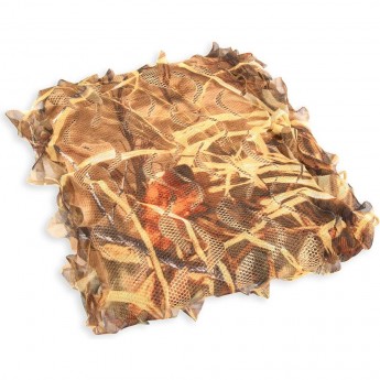 Сеть маскировочная SHOTTIME нетканая, 1.4x3.6м, 2 слоя, полиэстер, Камыш